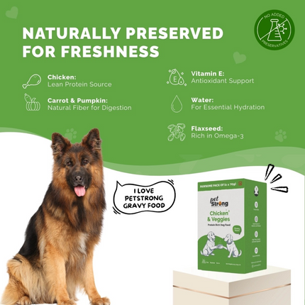 PetStrong Premium Wet Food Variety Pack Combo for Dogs