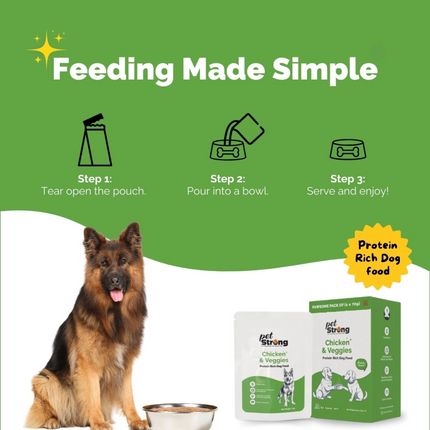 PetStrong Premium Wet Food Variety Pack Combo for Dogs