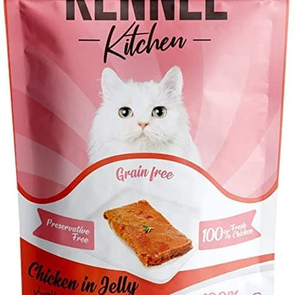 Kennel Kitchen Chicken in Jelly Kitten & Adult Cat Wet Food (All Life Stage)