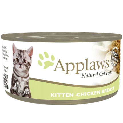 Applaws Chicken Breast Tinned Kitten Wet Food (Limited Shelf Life)