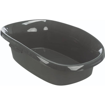 Trixie Be Eco Carlo Litter Tray with Rim for Cats (Grey Green/Anthracite)