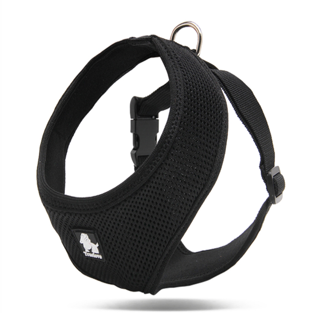Truelove Harness for Cats and Small Dogs (Black)