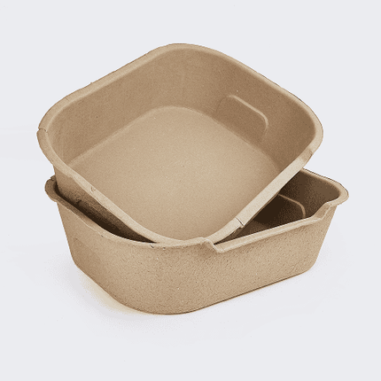 Fofos Disposable Litter Box for Cats (Beige)