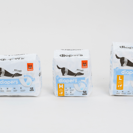 Fofos Diaper for Male Dog (20x25cm)