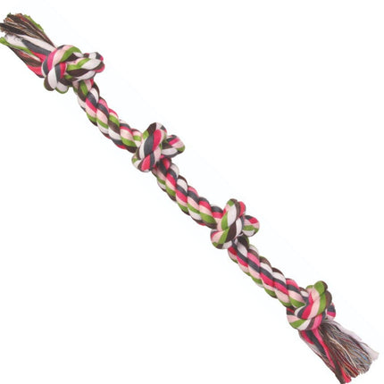 Trixie Playing Rope with Knots Toy for Dogs (Blue)