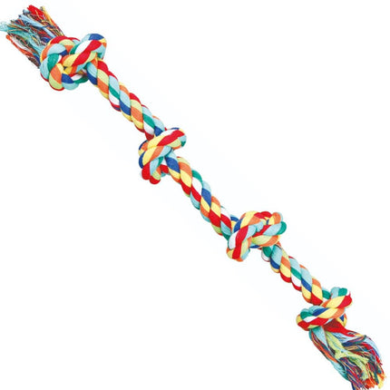 Trixie Playing Rope with Knots Toy for Dogs (Blue)
