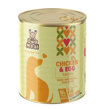 Dog Meal Chicken and Egg Meals Dog Wet Food