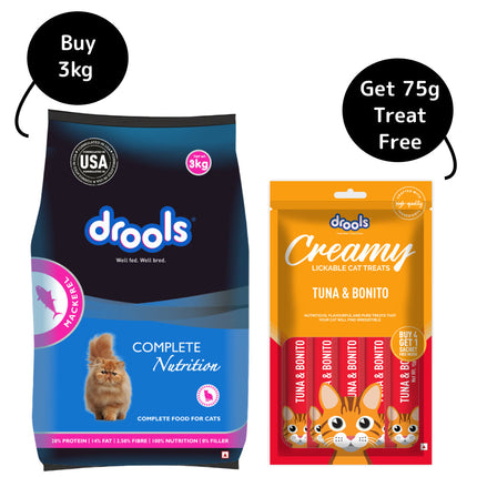 Drools Mackerel Adult Cat Dry Food