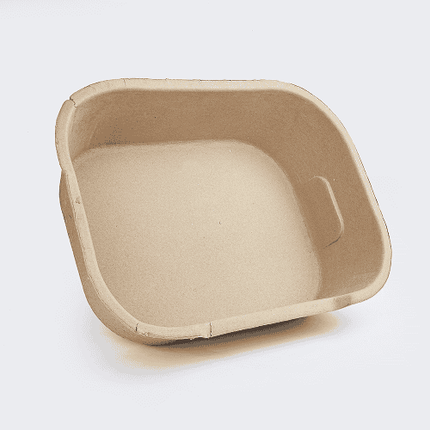 Fofos Disposable Litter Box for Cats (Beige)