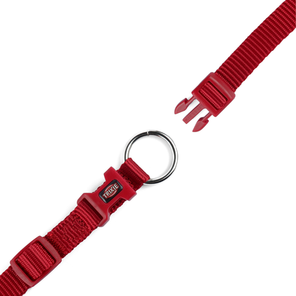 Trixie Premium Collar for Dogs (Red)