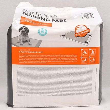 M Pets Easy Fix Puppy Training Pads With Stickers for Dogs (45x60cm)