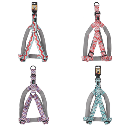 Basil Printed Adjustable Harness for Dogs