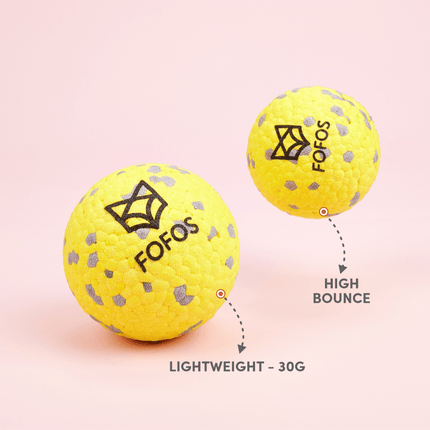Fofos Super Bounce Chew Ball for Dogs (Yellow) | For Aggressive Chewers