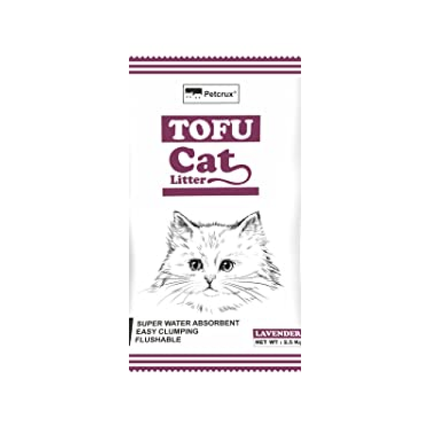 Petcrux Exclusive Organic Tofu Cat Litter (Lavender)