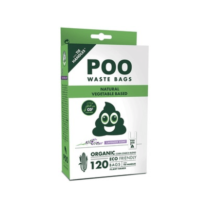 M-PETS POO Natural Vegetable Based Waste Bags - Lavender Scented