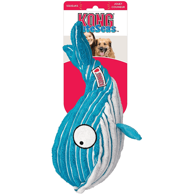 Kong Cuteseas Whale Dog Toy for Dogs