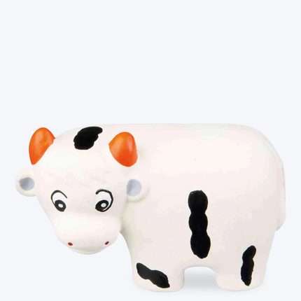 Trixie Football Vinyl Toy and Baby Zoo Figures Latex Toy Combo for Dogs
