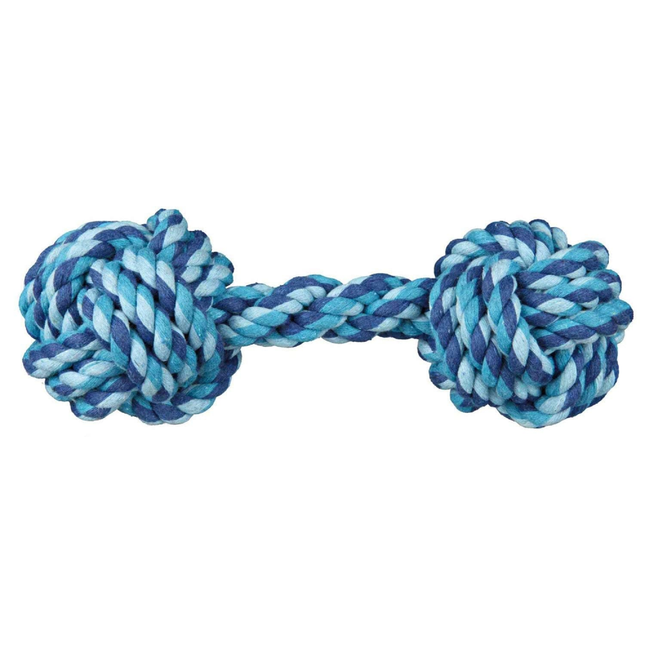 Trixie Dumbbell Rope Dog Toy (Blue)