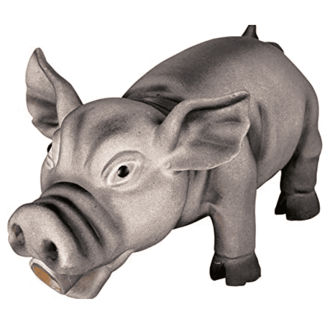 Trixie Pig Animal Sound Latex/Polyester Fleece Toy for Dogs