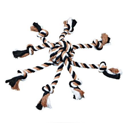 Trixie Rope with Woven in Ball Toy for Dogs