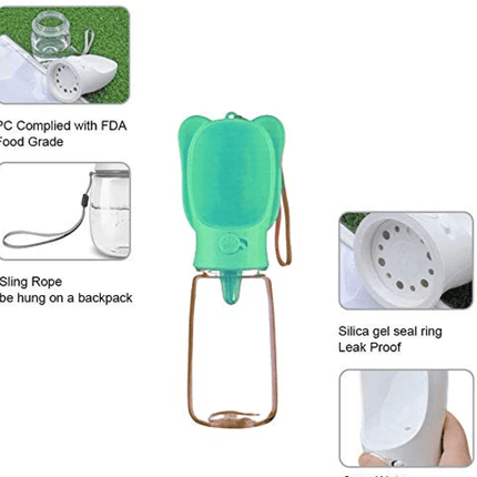 Emily Pets Bottle for Dogs and Cats (Blue)