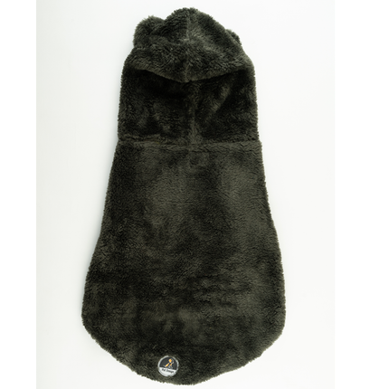 Petsnugs Fluffy Sweatshirt for Dogs and Cats (Olive Green)