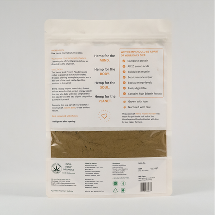 India Hemp Organics Hemp Protein Powder for Dogs and Cats