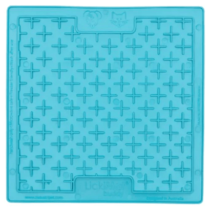 LickiMats Classic Buddy Slow Feeder for Dogs and Cats (Turquoise)