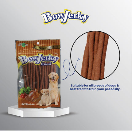 Rena BowJerky Liver Sticks Dog Treats