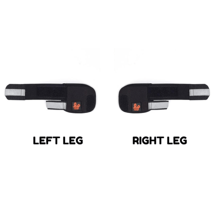 Lana Paws Front Leg Splint Braces for Carpal Support and Mobility for Dogs and Cats (Black)