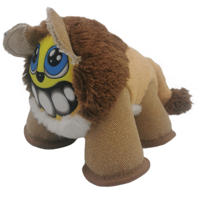 NutraPet The Fiesty Lion Toy for Dogs (Multicolour)