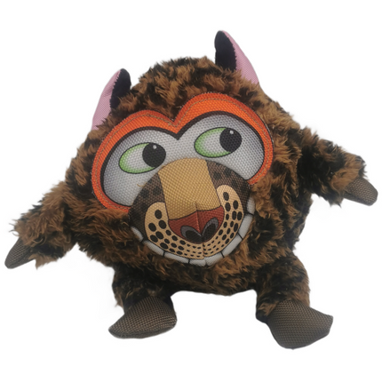 NutraPet The Freaky Leopard Toy for Dogs (Multicolour)