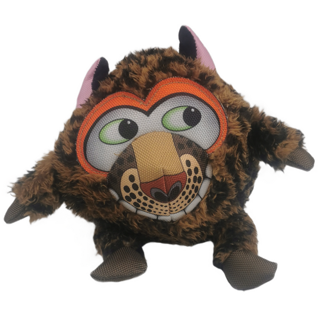NutraPet The Freaky Leopard Toy for Dogs (Multicolour)