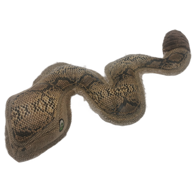 NutraPet The Slithering Snake Toy for Dogs (Multicolour)