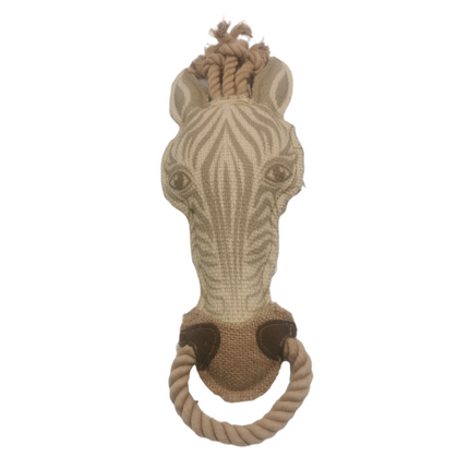 NutraPet The Tug Zebra Toy for Dogs