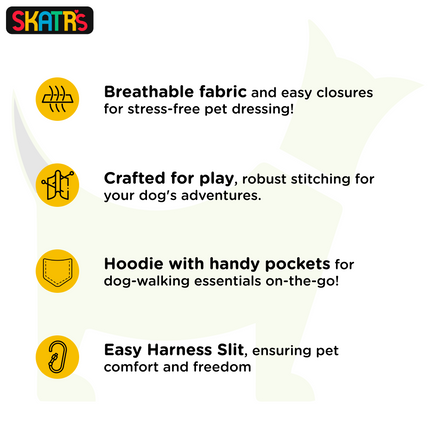Skatrs Pebble Trio Breezy Vest for Cats & Dogs (Pink)