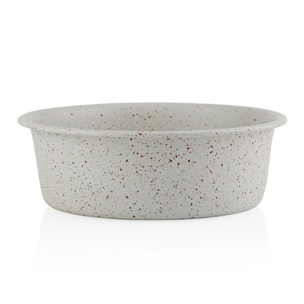 Pawpourri Speckle Bowl for Dogs and Cats (Off White)