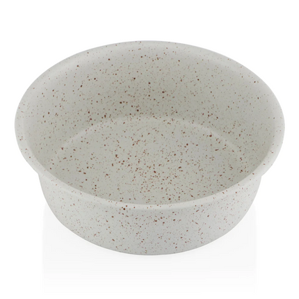 Pawpourri Speckle Bowl for Dogs and Cats (Off White)