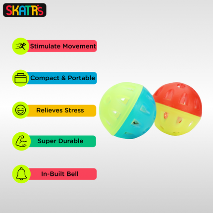 Skatrs Bell Round Toy for Cats (Buy 1 Get 1)