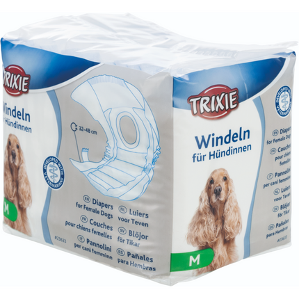 Trixie Female Diapers for Dogs (36x52cm)