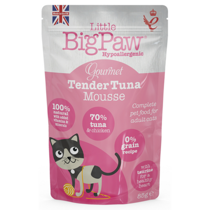 Little Big Paw Atlantic Tuna Mousse Cat Wet Food