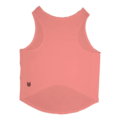 Ruse IPL "Rajasthan Loyals" Printed Tank Jersey for Dogs (Salmon)