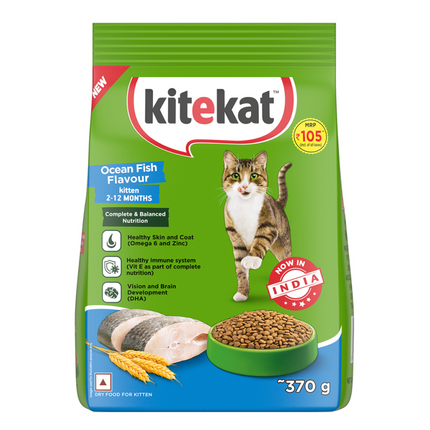 Kitekat Ocean Fish Kitten Dry Food (Limited Shelf Life)
