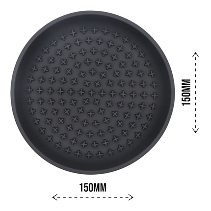 Talking Dog Club Lickables Licking Bowls for Dogs and Cats (Black)