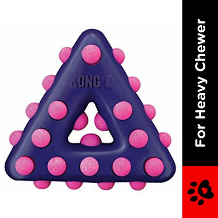 Kong Dotz Triangle Toy for Dogs