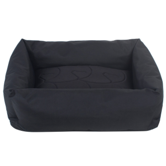 TopDog Premium Prime Lounger Bed for Dogs and Cats (Black) (Get a Toy Free)