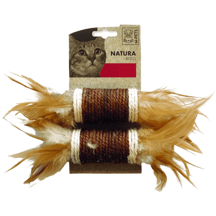 M Pets Natura Rolls Toy for Cats