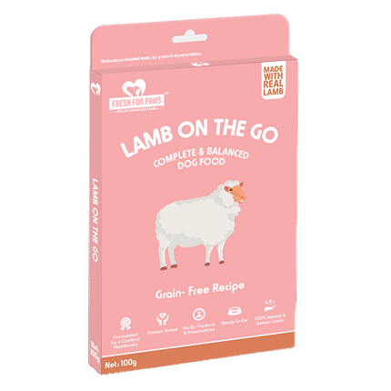 Fresh For Paws Chicken Pot Pie and Fish Supper and Lamb On The Go Wet Dogs and Cats Food Combo