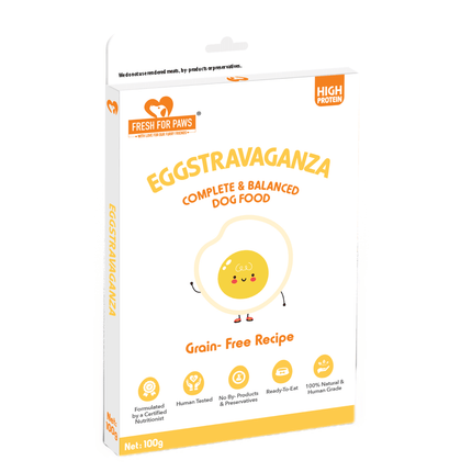 Fresh For Paws Eggstravaganza Dog Wet Food (100g)