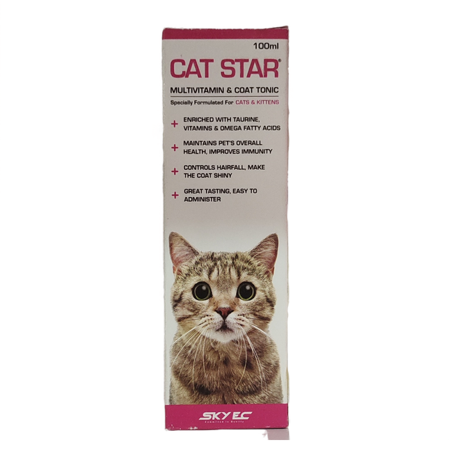 Skyec Cat Star Syrup 100 ML - Multivitamin for Cats